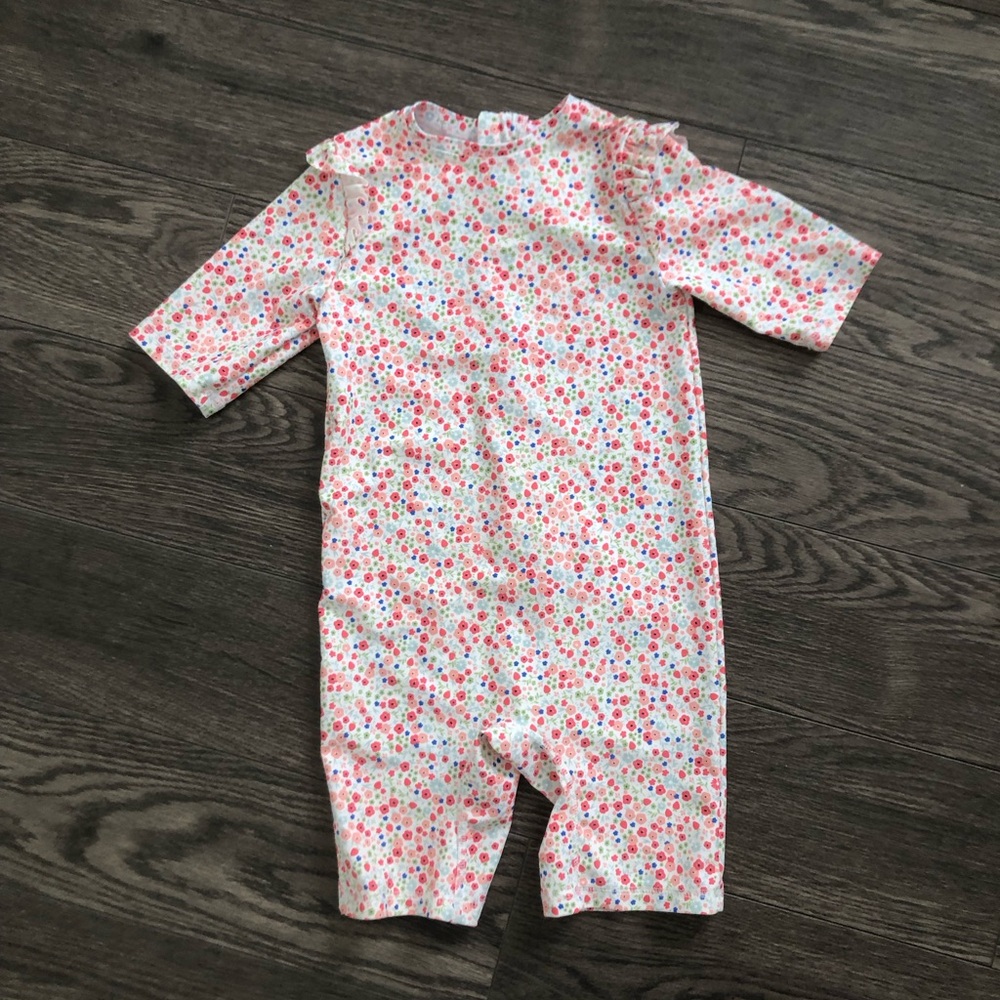 H&M Girls‎ Floral Rashguard | Size 3/4T